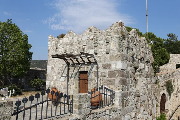 Gebouw in het kasteel van bodrum — Stockfoto