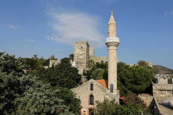 Castelo de Bodrum em Bodrum Town — Fotografia de Stock