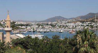 Bodrum şehir Türkiye'de