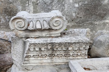 Bodrum kalesi kalıntıları