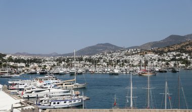Bodrum şehir Türkiye'de