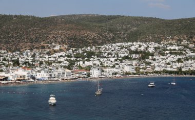 Bodrum şehir Türkiye'de