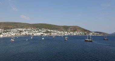 Bodrum şehir Türkiye'de