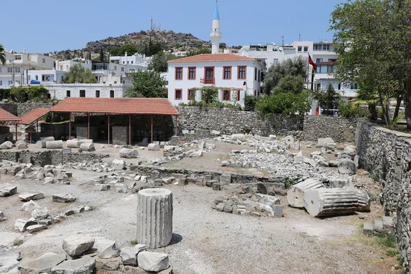 Mausolée à Halicarnassus à Bodrum Town — Photo