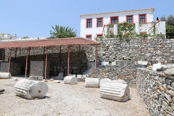 Mausoleo en Halicarnassus en Bodrum Town — Foto de Stock