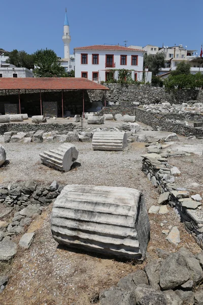 Mausolée à Halicarnassus à Bodrum Town — Photo