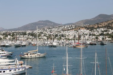 Bodrum şehir Türkiye'de