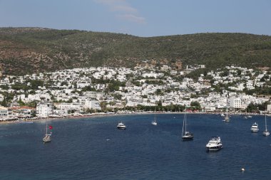 Bodrum şehir Türkiye'de