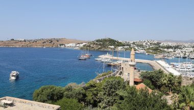 Bodrum şehir Türkiye'de