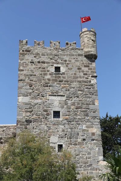 Bodrum castello in tacchino — Foto Stock