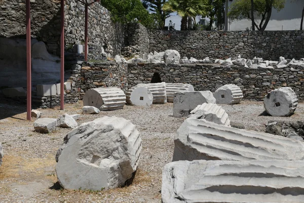 Мавзолей в Галикарнасе в городе Бодрум — стоковое фото