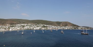 Bodrum şehir Türkiye'de