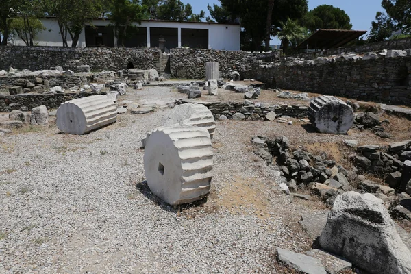 Mausoleum at Halicarnassus in Bodrum Town — Stock Photo, Image