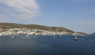Bodrum şehir Türkiye'de