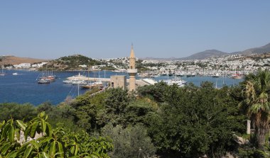 Bodrum şehir Türkiye'de