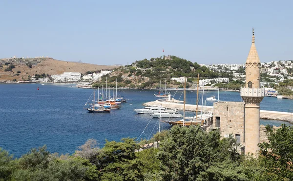 Bodrum şehir Türkiye'de — Stok fotoğraf