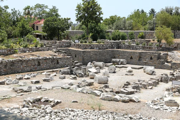 Mausoleo a Halicarnassus a Bodrum Town — Foto Stock