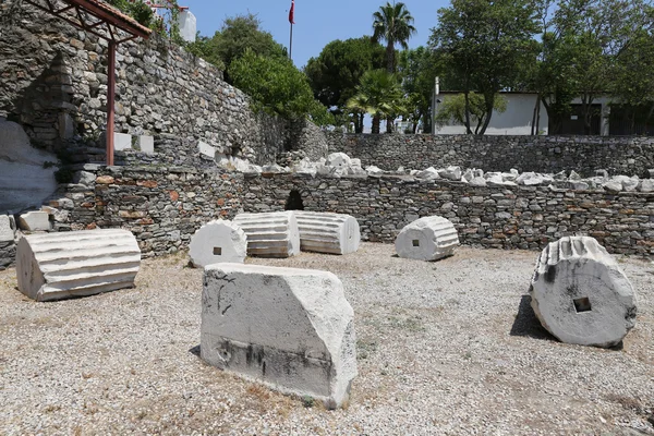 Mausoleo a Halicarnassus a Bodrum Town — Foto Stock
