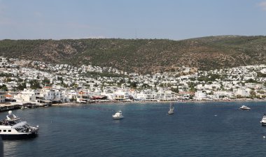 Bodrum şehir Türkiye'de
