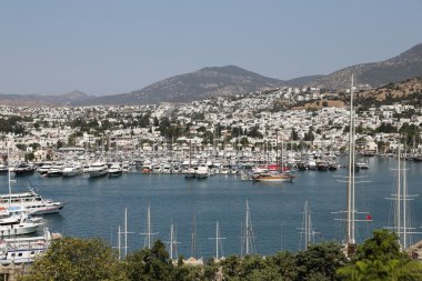 Bodrum şehir Türkiye'de
