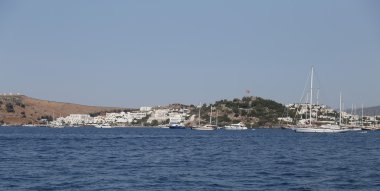 Bodrum şehir Türkiye'de