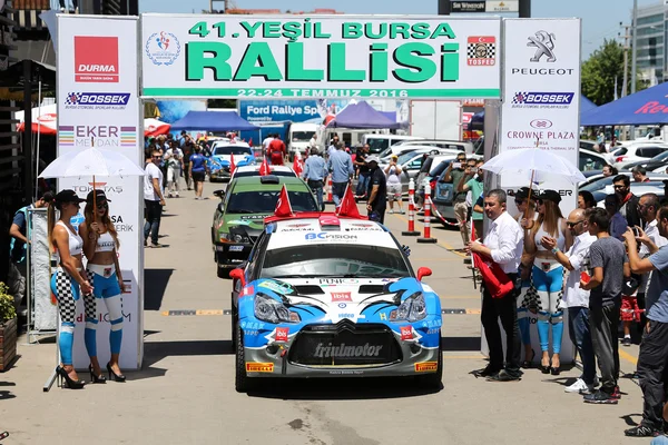 Rallye Yesil Bursa 2016 — Stockfoto