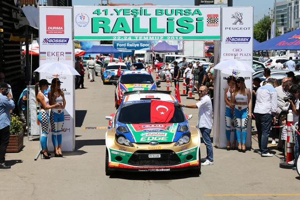 Yesil Bursa Rally 2016 — Stock Photo, Image