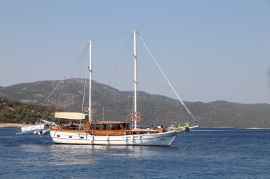 Bodrum'da yelkenli