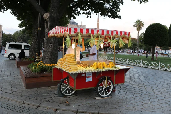 Peddler in Istanboel — Stockfoto