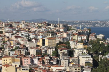 Galata ve Karaköy bölge Istanbul içi