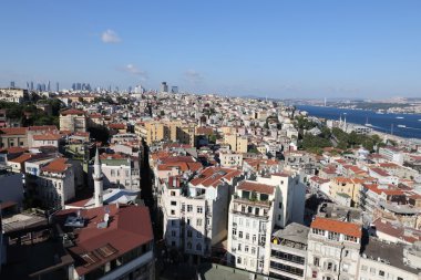 Galata ve Karaköy bölge Istanbul içi