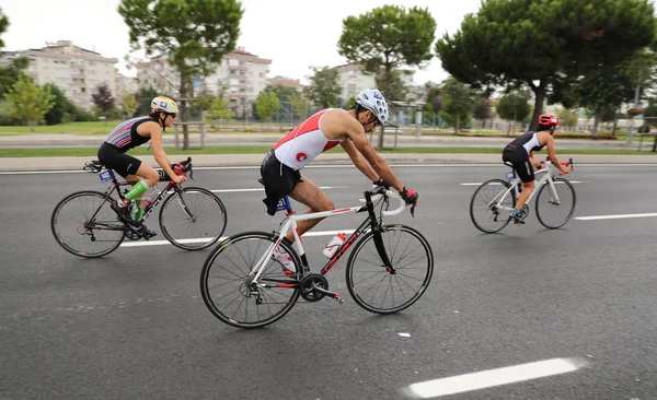 Istanbul triatlon 2016 — Stok fotoğraf