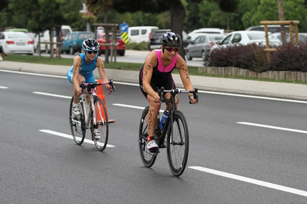 Istanbul triatlon 2016 — Stok fotoğraf