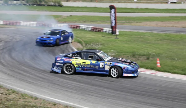 Apex มาสเตอร์ ตุรกี Drift ซีรีส์ Izmit แข่ง — ภาพถ่ายสต็อก