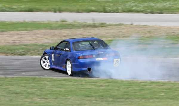 Spitze meistert türkisches Drift-Rennen — Stockfoto