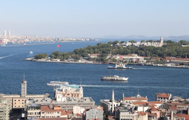 Karaköy ve Topkapı Sarayı Istanbul içi