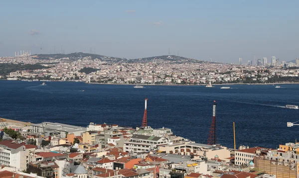 Estrecho del Bósforo en Estambul — Foto de Stock