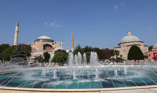 Muzeum Hagia Sophia v Istanbulu City — Stock fotografie
