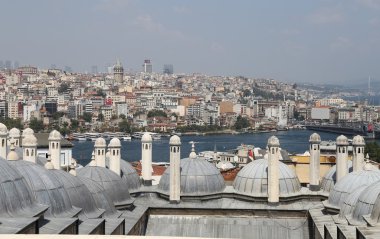 Istanbul'da Galata ve Karaköy bölge