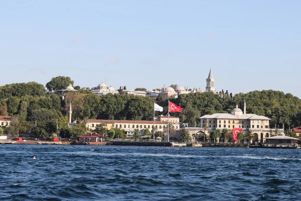 Palác Topkapi v Istanbulu City — Stock fotografie