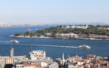 Karaköy ve Topkapı Sarayı Istanbul içi