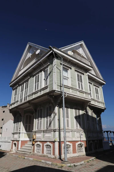 Una Vieja Casa Distrito Mudanya Bursa Turquía — Foto de Stock