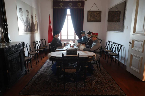 Bursa Turkey October 2020 Mudanya Armistice House Treaty Recognizes Republic — 图库照片