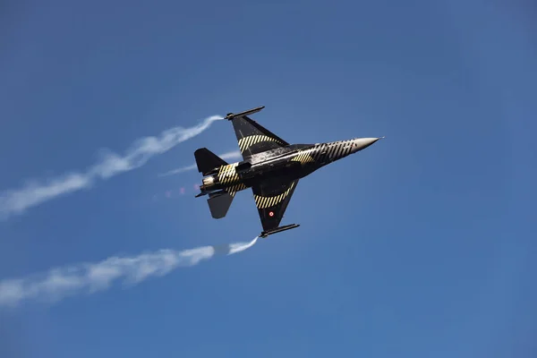 Bursa Turkey October 2020 Soloturk Air Aerobatics Show Mudanya District — Stock Photo, Image