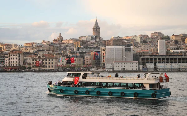 Stanbul Turkey Ekim 2020 Stanbul Galata Kulesi Karaköy Bölgesi — Stok fotoğraf