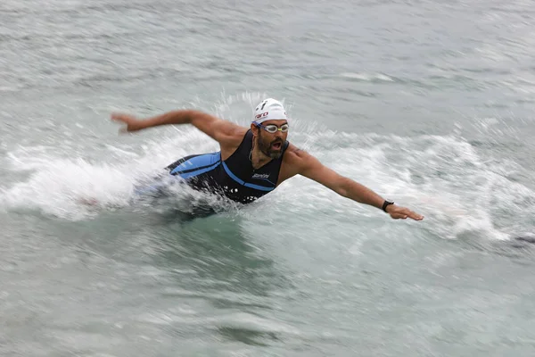 Istanbul Turkey October 2020 Undefined Athlete Competing Swimming Component Istanbul — Stock Photo, Image