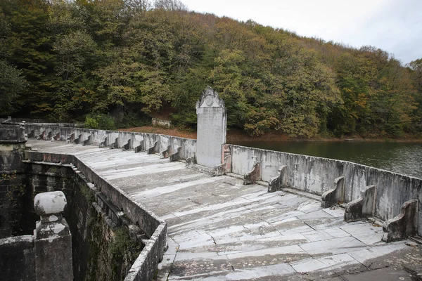 Barrage Ancien Historique Istanbul Turquie — Photo