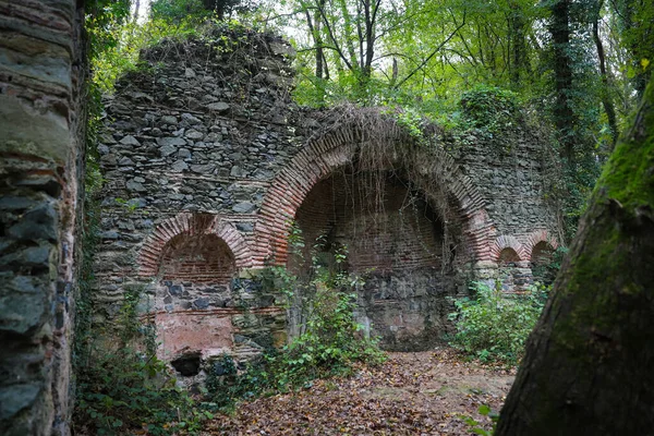 Zřícenina Anglikánského Kostela Jiří Istanbulu Turecko — Stock fotografie