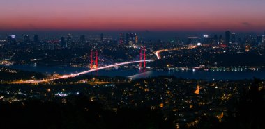 İstanbul City, Türkiye 'de 15 Temmuz Şehitler Köprüsü