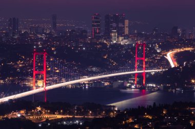 İstanbul City, Türkiye 'de 15 Temmuz Şehitler Köprüsü